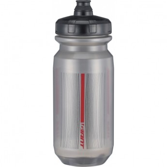 Фляга спортивная DOUBLESPRING 600 мл прозрачный/черный/RED
